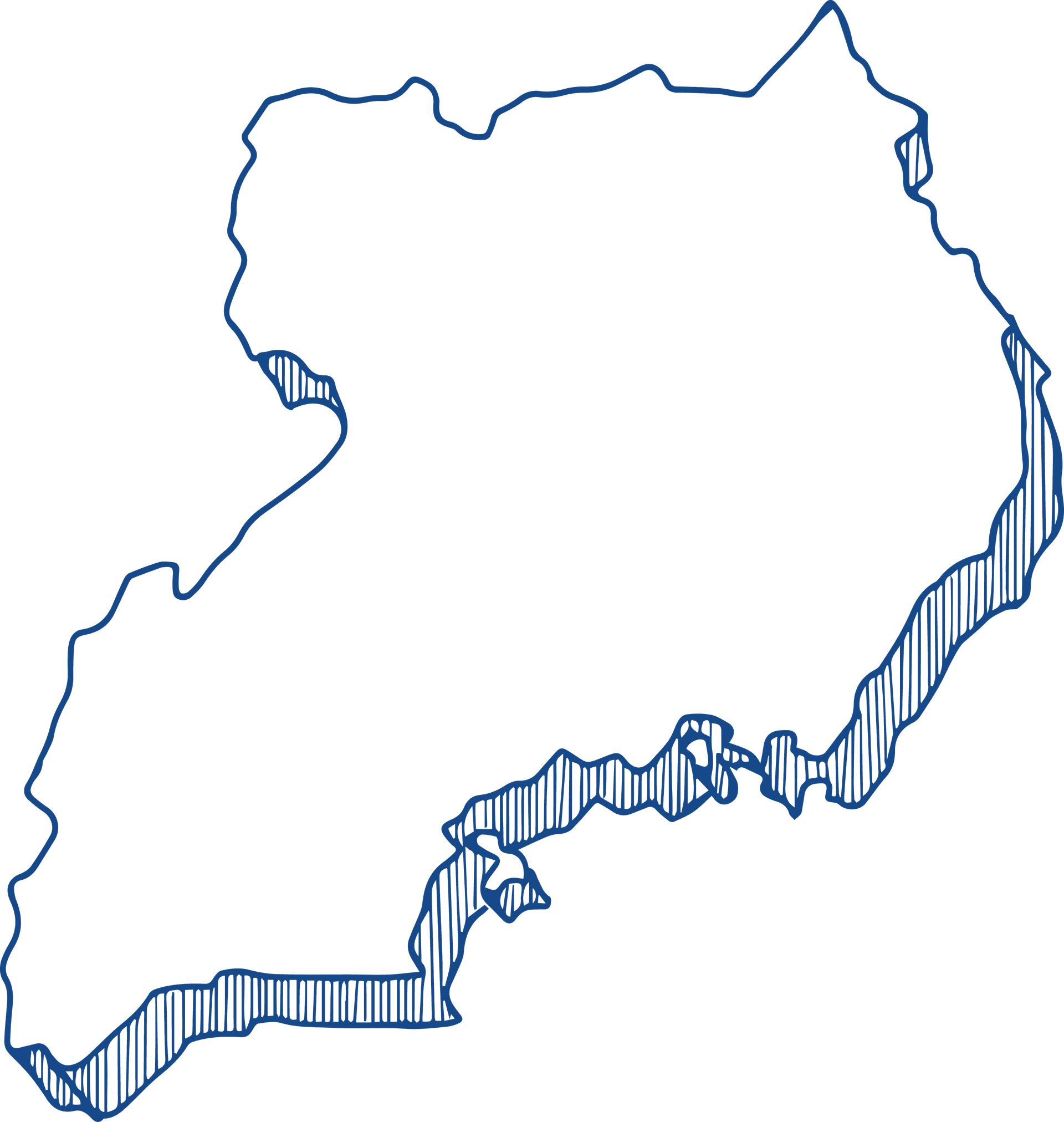 Map of Uganda