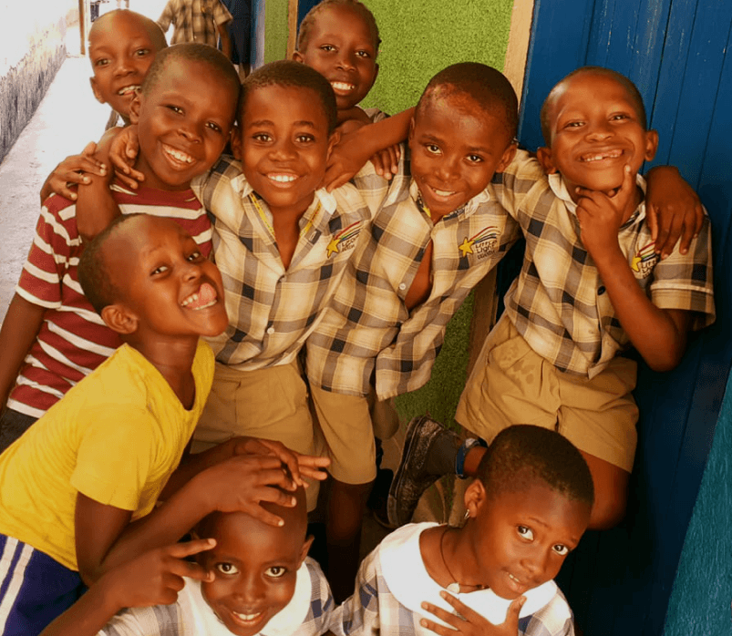 School children